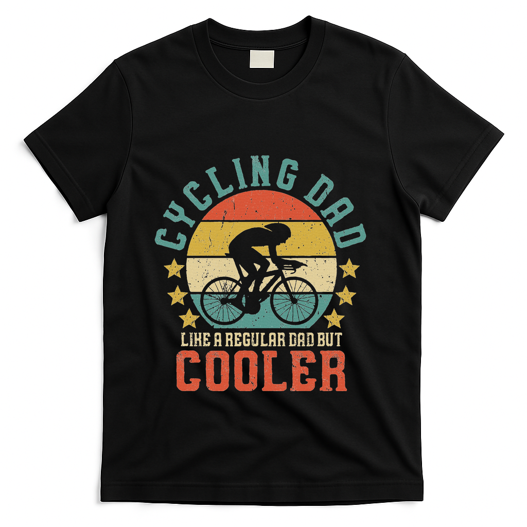 Cycling Dad Bike Rider & Cyclist FatherS Day T-Shirt