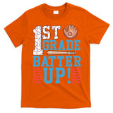 1st Grade Back To School 1st Grade Batter Up Baseball T-Shirt