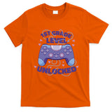 1st Grade Level Unlocked Back To School Gamer T-Shirt