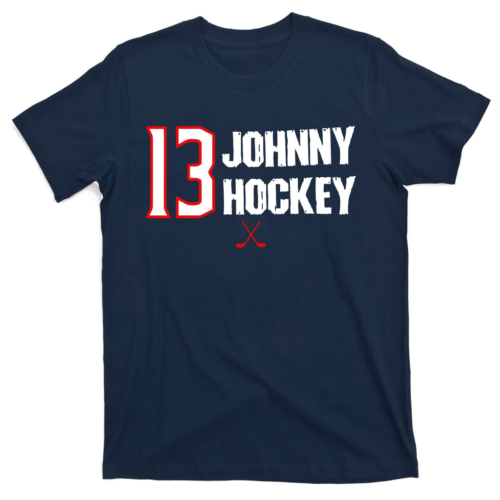 13 Johnny Hockey Cbj Artillery T-Shirt