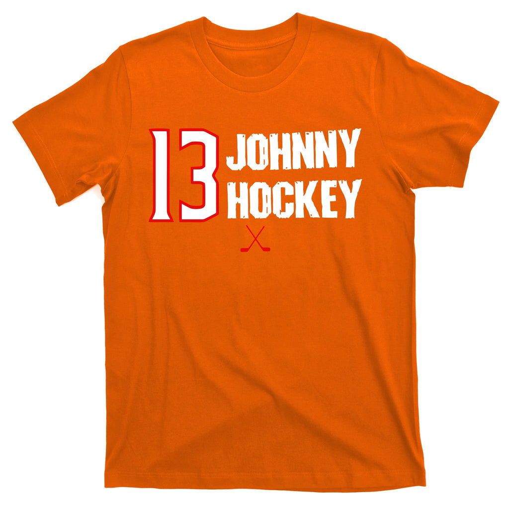 13 Johnny Hockey Cbj Artillery T-Shirt