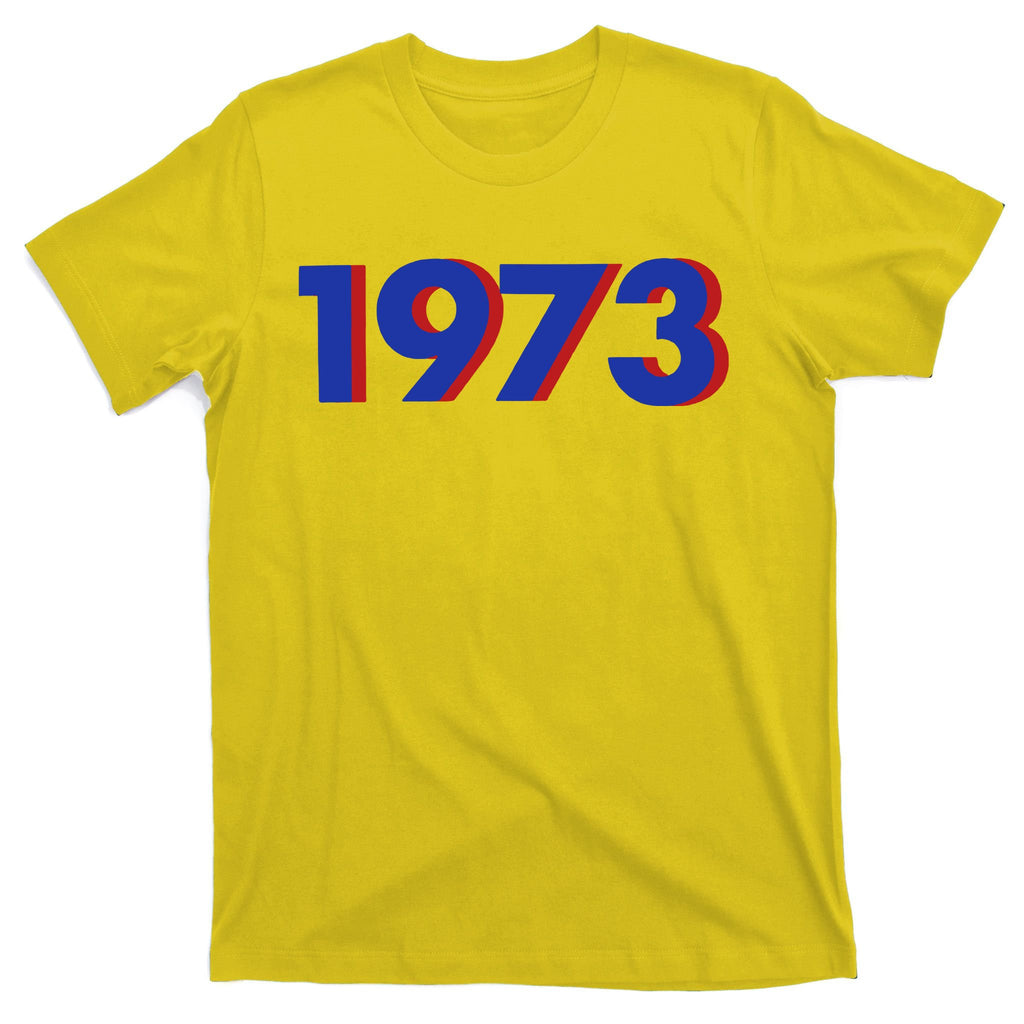 1973 Shirt 1973 Support Roe V Wade, Pro Choice, Protect Roe V Wade, Abortion Rights Are Human Rights T-Shirt