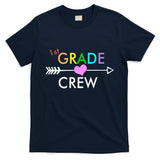 1st Grade Crew Arrow Heart T-Shirt