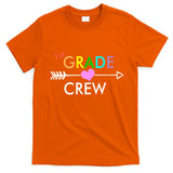 1st Grade Crew Arrow Heart T-Shirt
