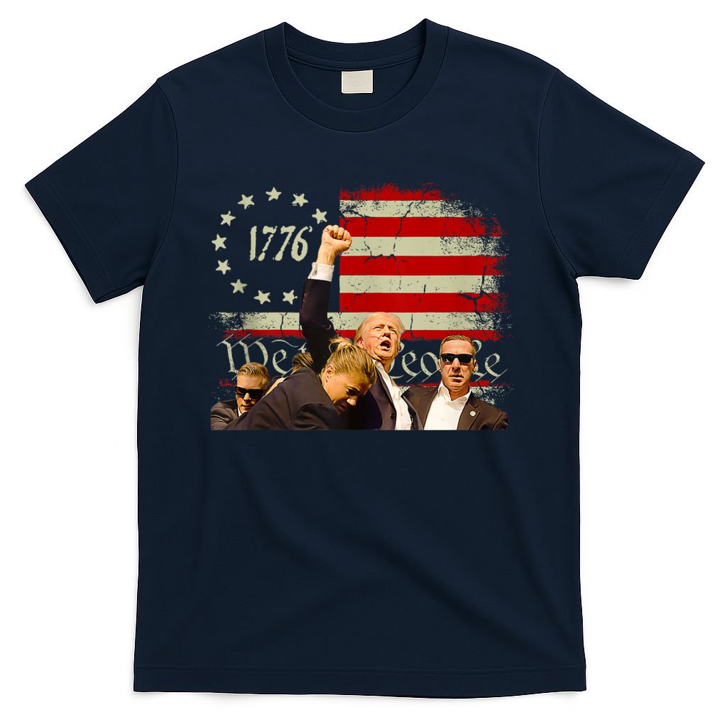 1776 Usa Flag Donald Trump 2024 Usa Election Voting T-Shirt