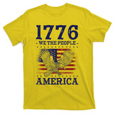 1776 We The People American Flag Eagle Patriotic T-Shirt