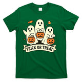 Trick or Treat – Cute Ghosts with Pumpkins Halloween Design Classic T-Shirt