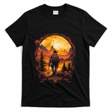 Proud Wildland Fire Rescue Firefighters Veterans Hero Gear Funny Gift T-Shirt