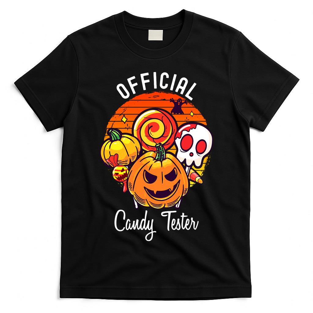 Official Candy Tester Funny Halloween Classic T-Shirt