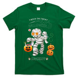 Trick Or Treat Mummy Sewing and Knitting Halloween T-Shirt