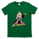 Retro Nostalgia - Womens Bomberman Bombing Explosive Retro Gamer Nostalgia Classic T-Shirt
