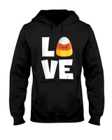 Love Candy Corn Cute Halloween Party Trick Or Treat  Style 1 T-Shirt