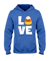 Love Candy Corn Cute Halloween Party Trick Or Treat  Style 1 T-Shirt
