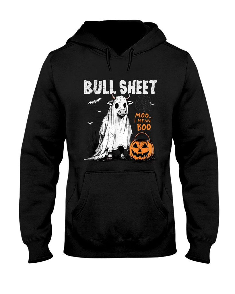 Bull Sheet Moo Boo Funny Halloween Costume Trick or Treat T-Shirt