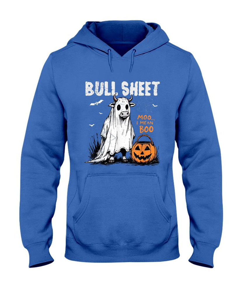 Bull Sheet Moo Boo Funny Halloween Costume Trick or Treat T-Shirt