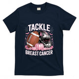 Tackle Breast Cancer Football Breast Cancer Awareness Month T-Shirt_1