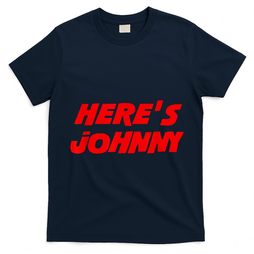 Heres Johnny Retro Halloween Costume Jack Trick Or Treat T-Shirt