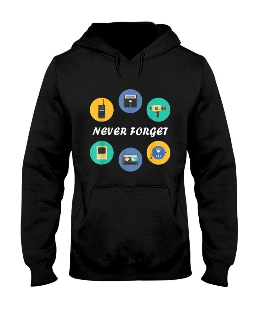 Retro Nostalgia - Throwback Thursday T-Shirt Never Forget Nostalgia 80's Retro T-Shirt