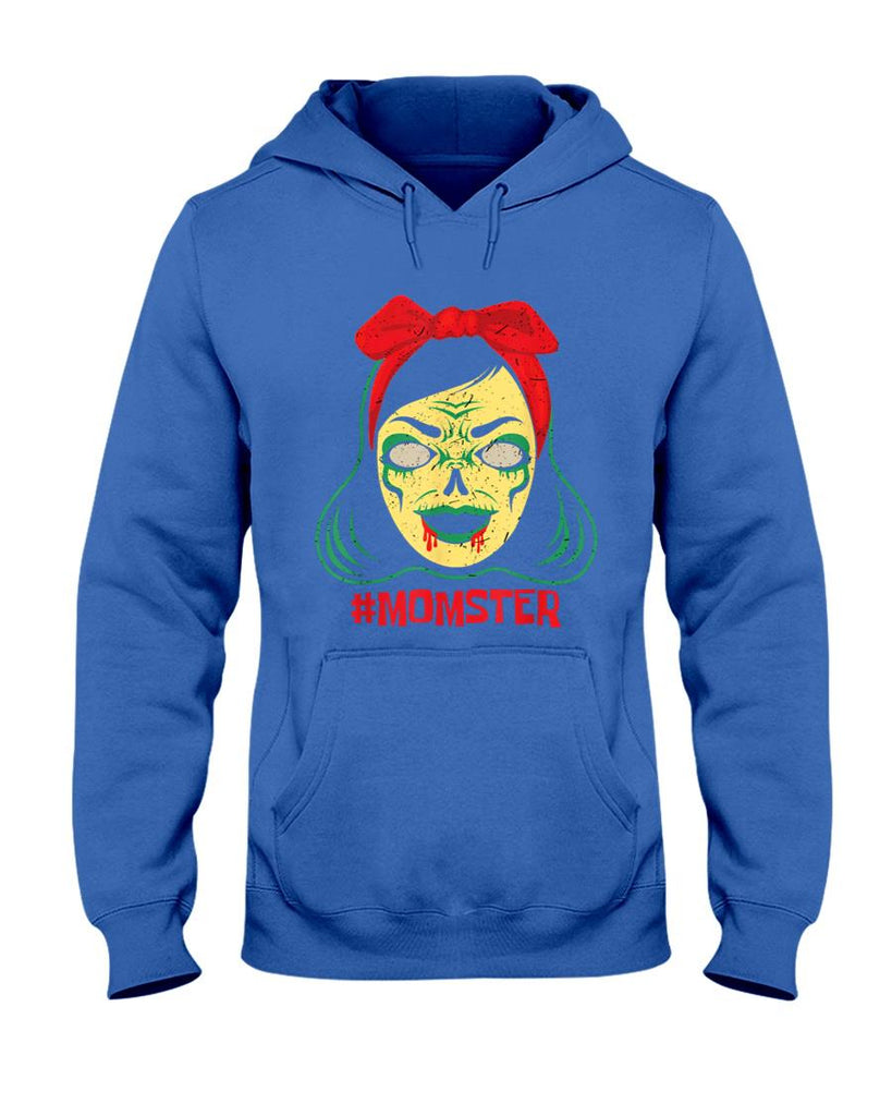 Momster Zombie Mothers Day Halloween Spooky Trick Or Treat T-Shirt