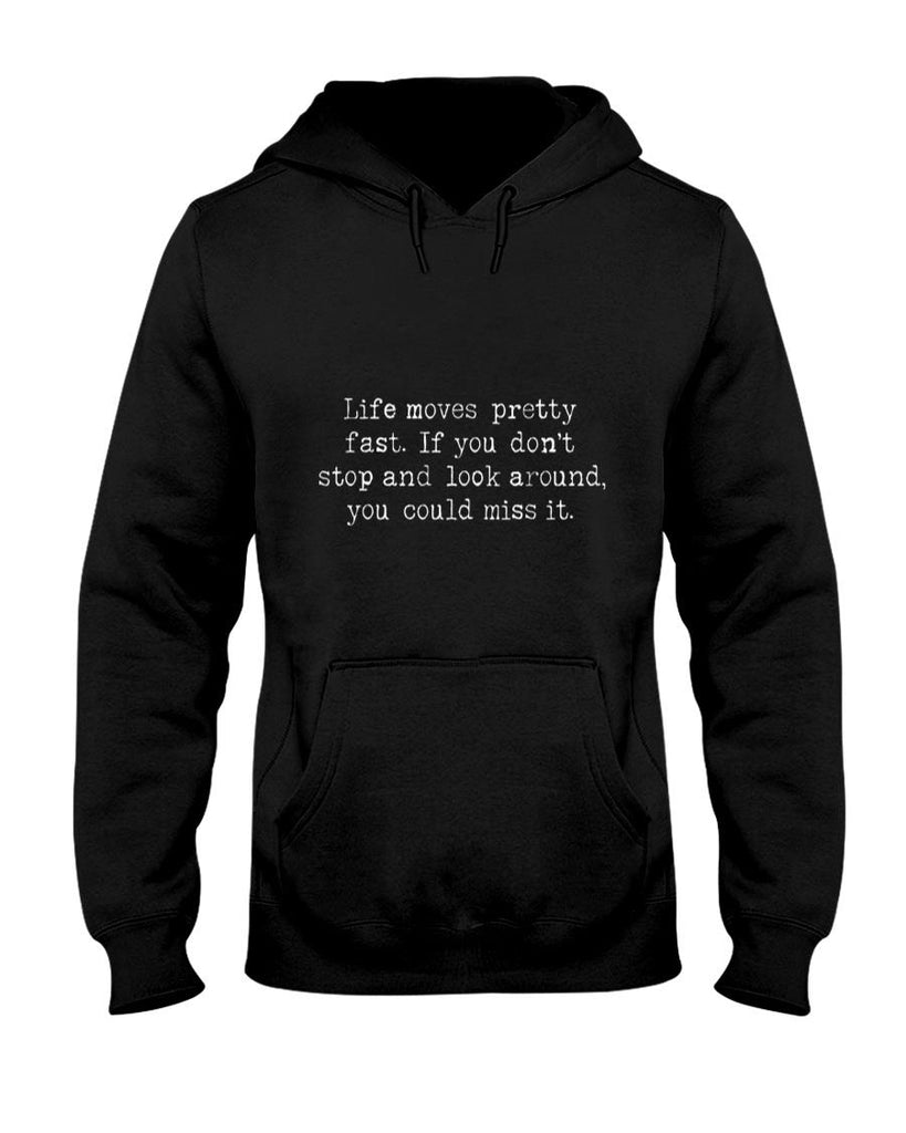 Retro Nostalgia - Life moves pretty fast. Quotes from our favorite 1980s movie T-Shirt