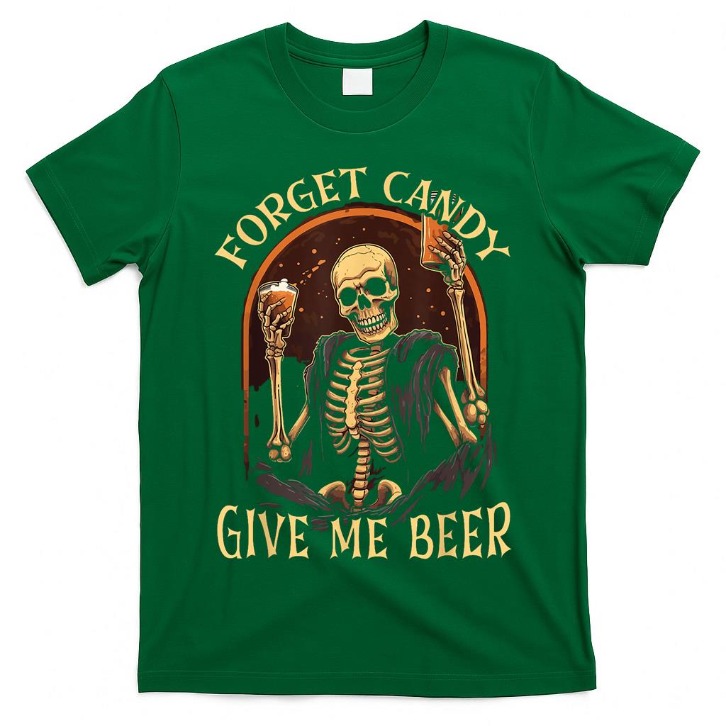 Halloween Beer Drinker Trick Or Treat Spooky Alcoholic  Style 2 T-Shirt