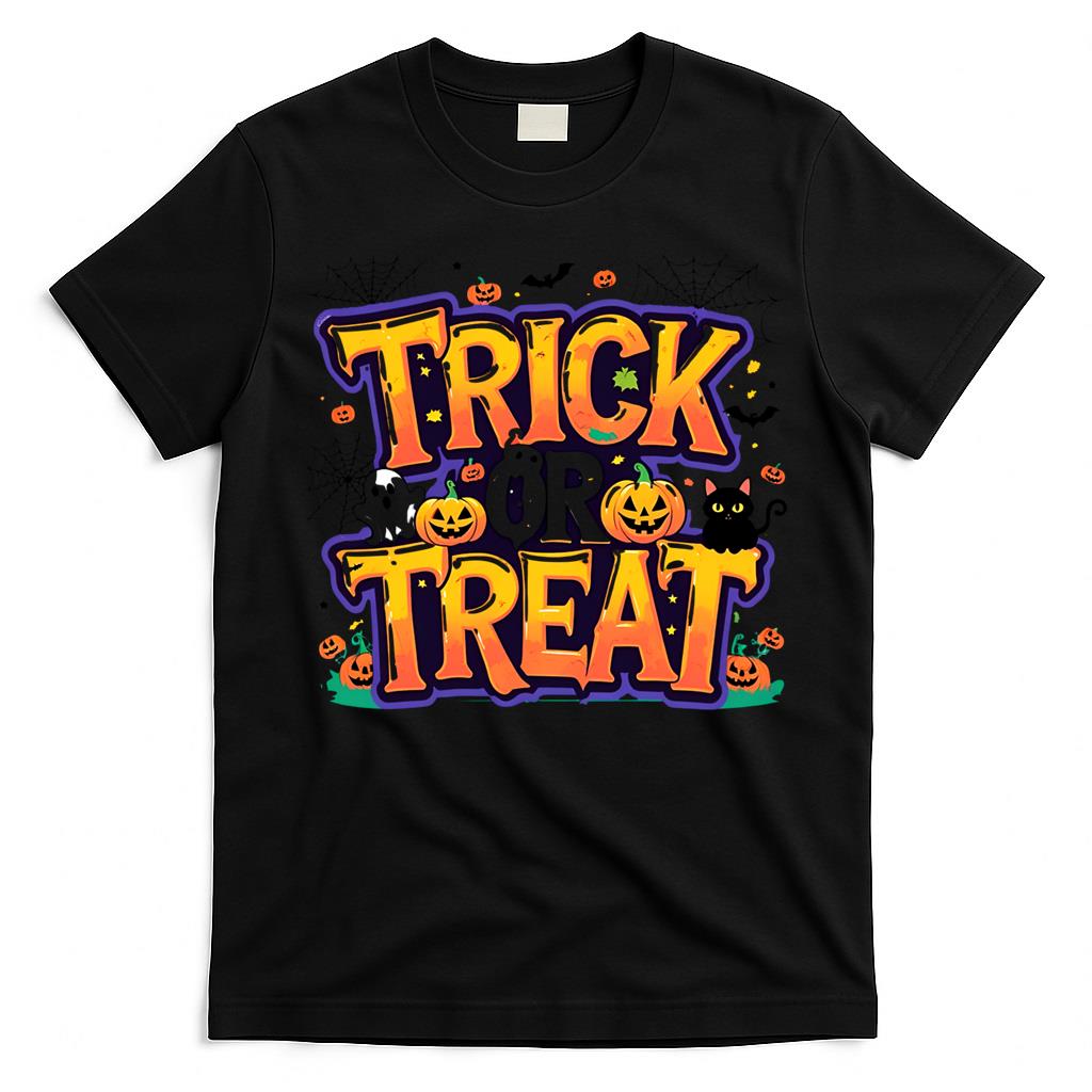 Halloween Trick or Treat Oversized T-Shirt