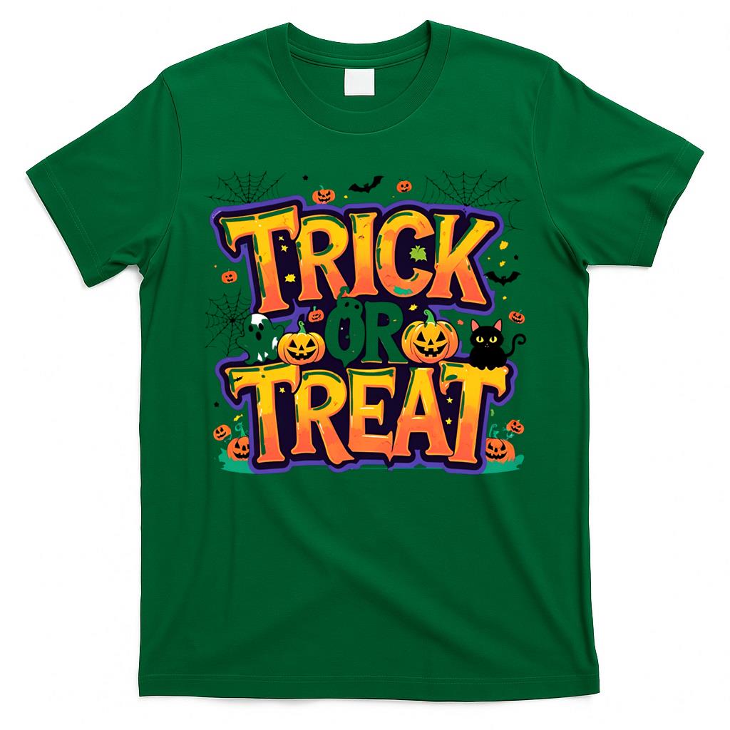 Halloween Trick or Treat Oversized T-Shirt