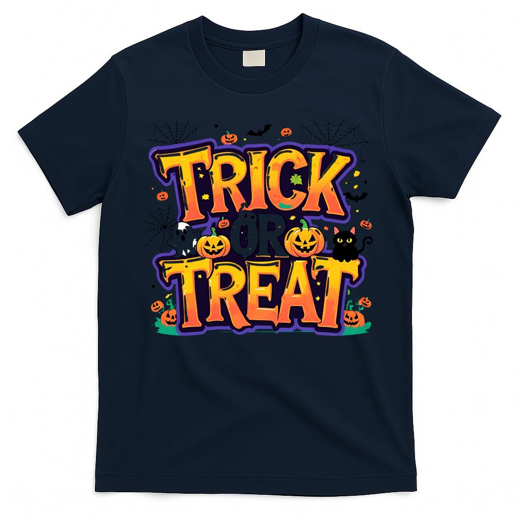 Halloween Trick or Treat Oversized T-Shirt