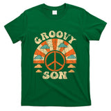 Retro Nostalgia - Groovy Son 70s Aesthetic Nostalgia 1970's Retro Son T-Shirt