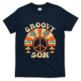 Retro Nostalgia - Groovy Son 70s Aesthetic Nostalgia 1970's Retro Son T-Shirt