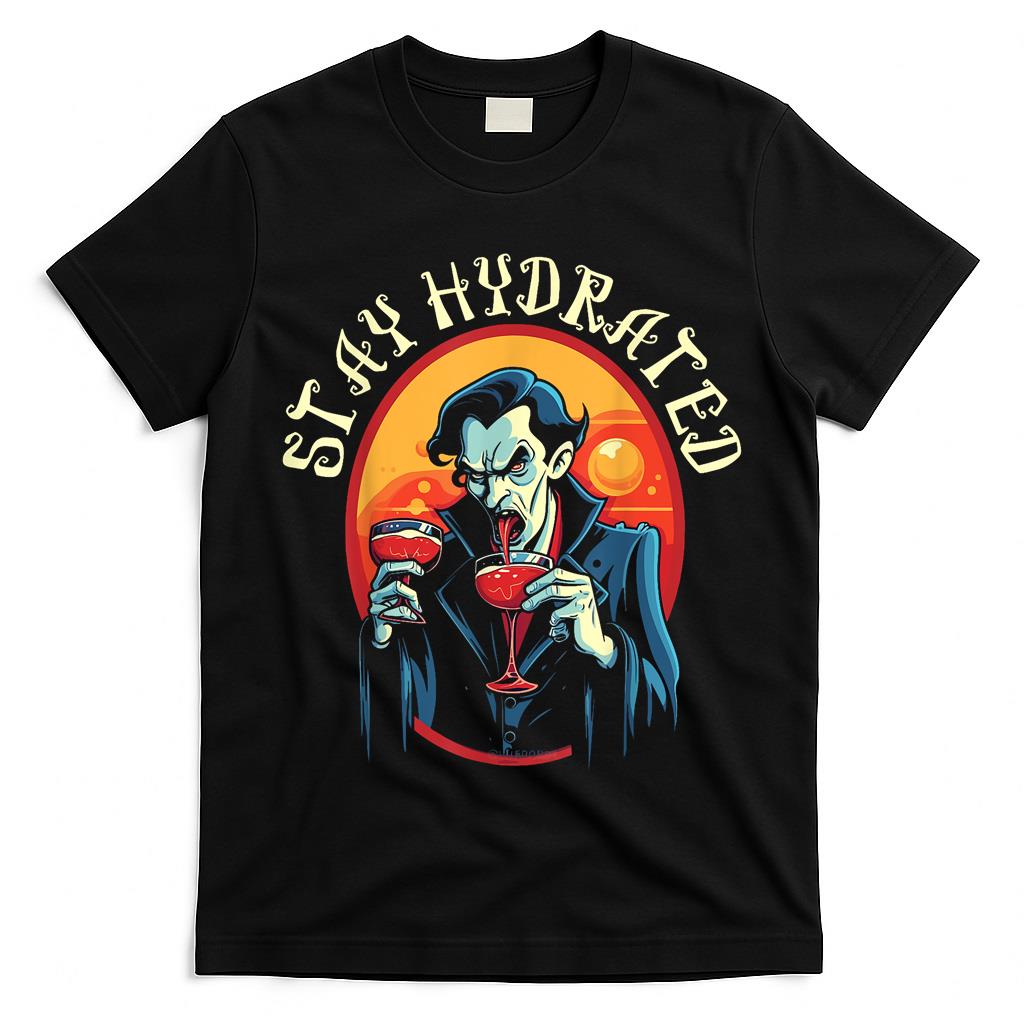 Dracula Halloween Scary Trick Or Treat Spooky Vampire  Style 1 T-Shirt