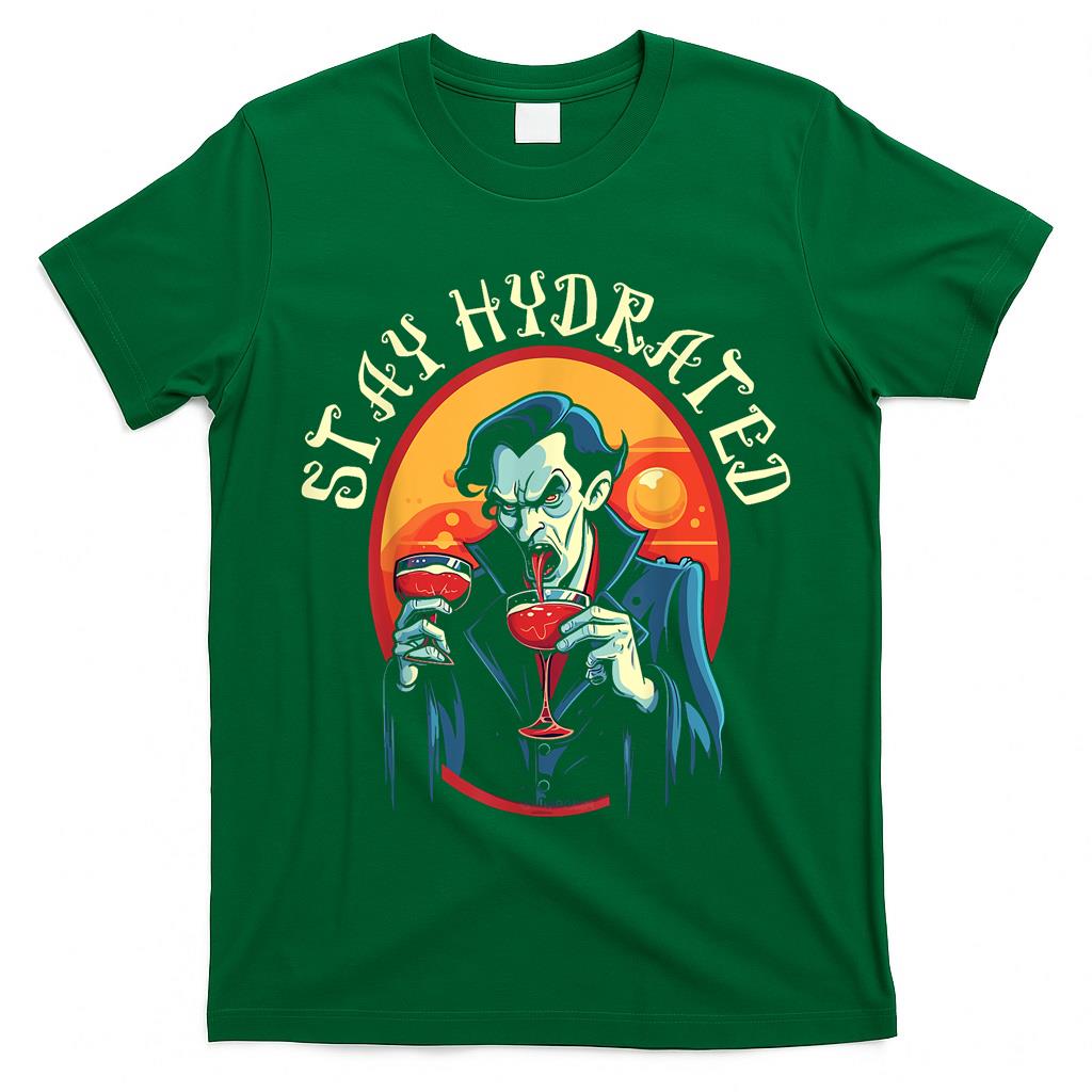 Dracula Halloween Scary Trick Or Treat Spooky Vampire  Style 1 T-Shirt