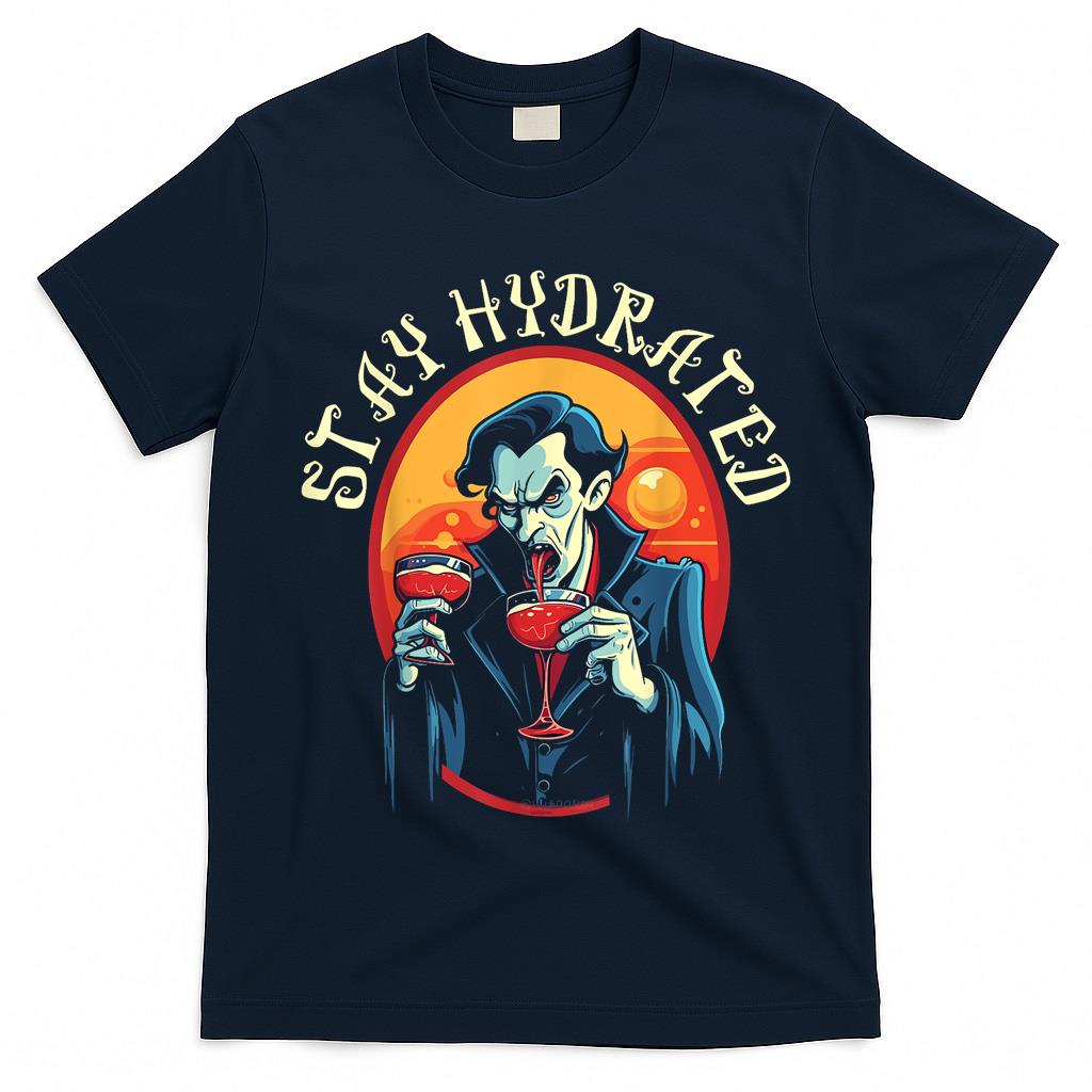 Dracula Halloween Scary Trick Or Treat Spooky Vampire  Style 1 T-Shirt
