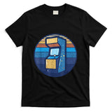 Retro Nostalgia - Arcade Game Machine Cabinet Nostalgia Retro 80s Gamer T-Shirt