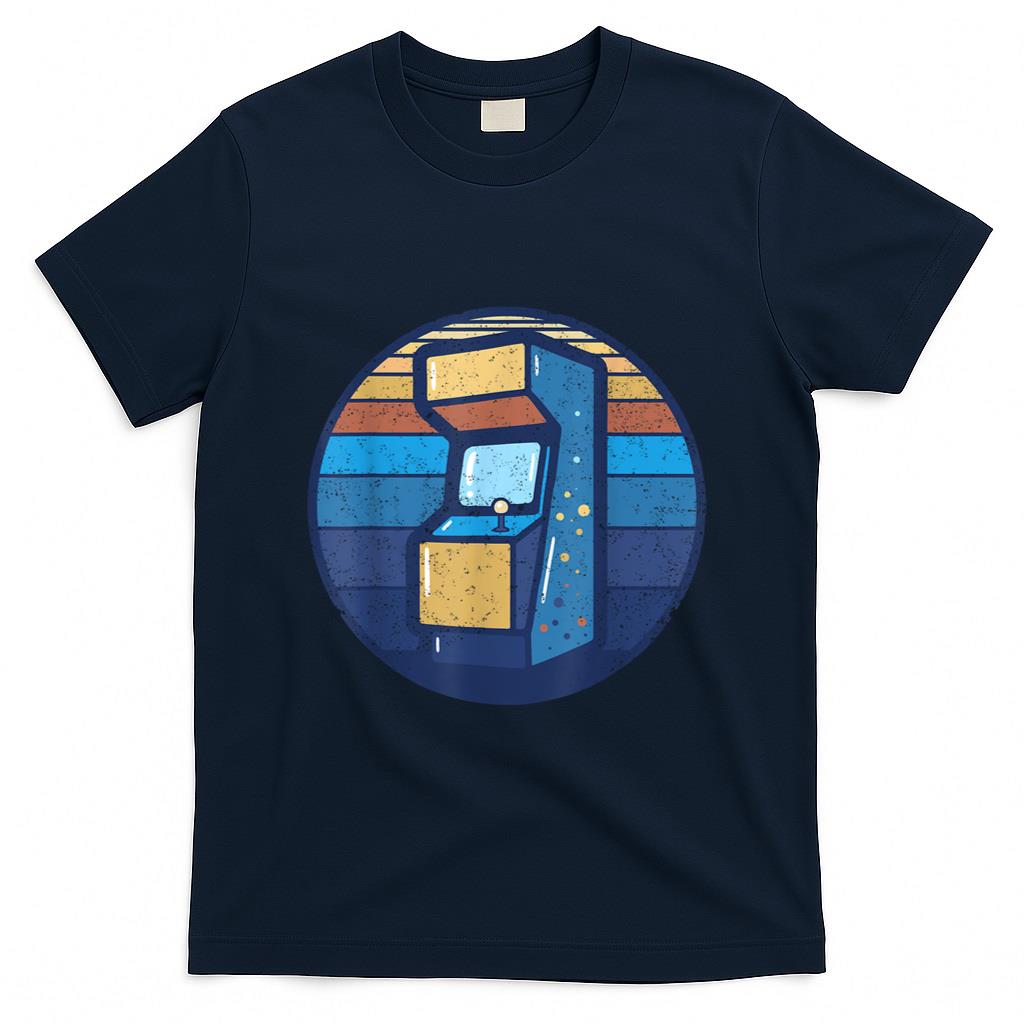 Retro Nostalgia - Arcade Game Machine Cabinet Nostalgia Retro 80s Gamer T-Shirt