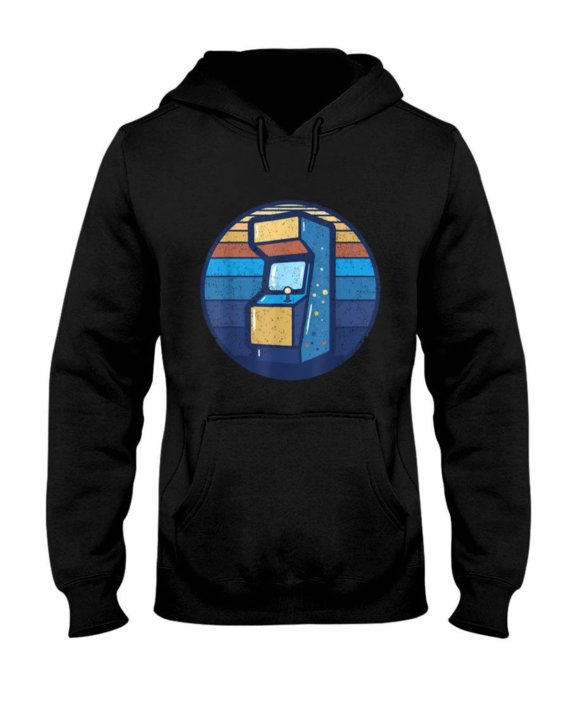 Retro Nostalgia - Arcade Game Machine Cabinet Nostalgia Retro 80s Gamer T-Shirt