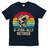 Ofishally Retired Retirement Fishing T-Shirt