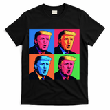 Pop Art Donald Trump Retro T-Shirt - Black