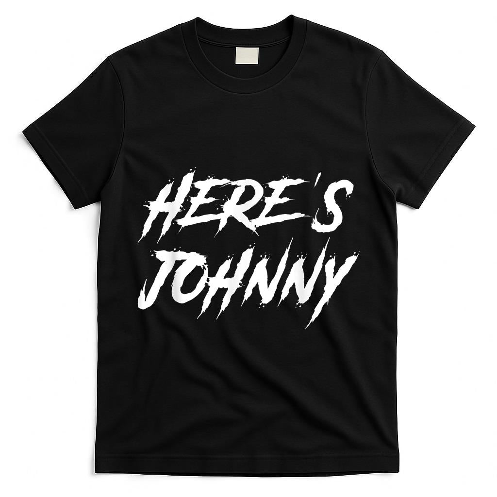 Heres Johnny Halloween Costume Retro Trick Or Treat Jack T-Shirt
