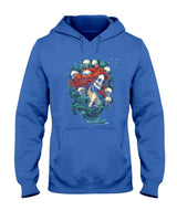Zombie Mermaid Halloween Costume Spooky Trick Or Treat T-Shirt