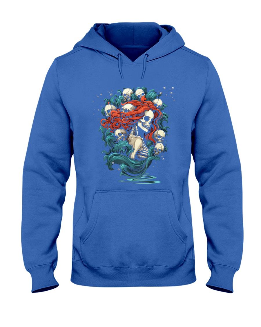 Zombie Mermaid Halloween Costume Spooky Trick Or Treat T-Shirt