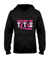 Hakuna Ma Tatas Breast Cancer Awareness Support Pink Ribbon T-Shirt