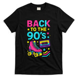 Retro Nostalgia - Back To The 90's - Rollerskate Nostalgia Retro T-Shirt