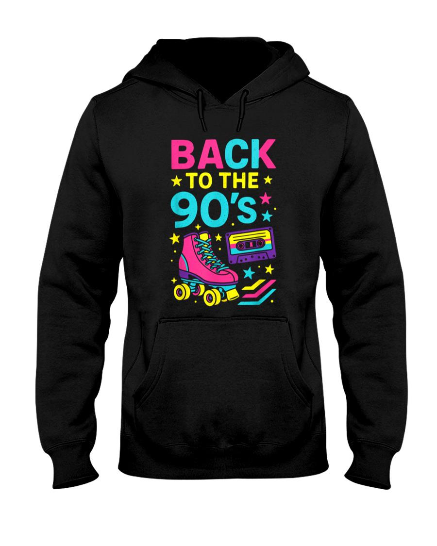 Retro Nostalgia - Back To The 90's - Rollerskate Nostalgia Retro T-Shirt
