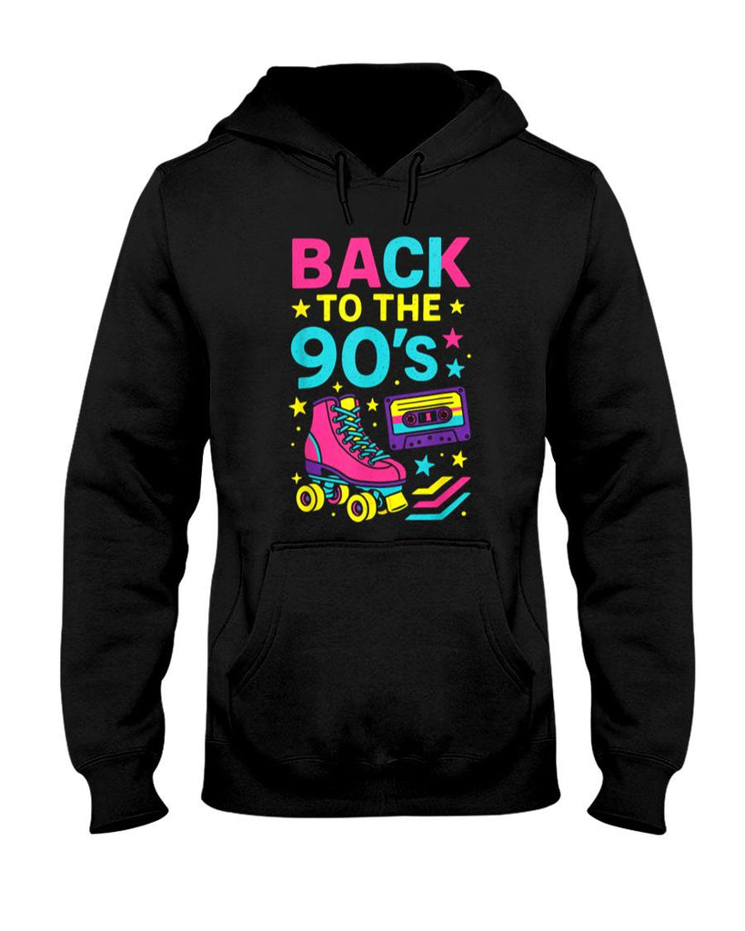 Retro Nostalgia - Back To The 90's - Rollerskate Nostalgia Retro T-Shirt