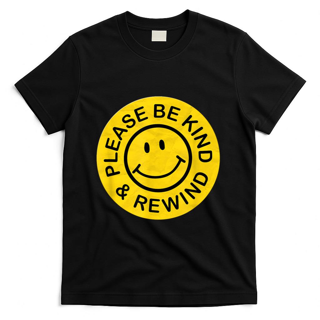 Retro Nostalgia - Be Kind Rewind Shirt Retro Nostalgia Sticker 80s 90s Tee T-Shirt