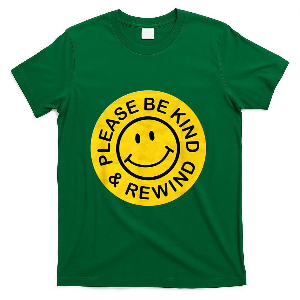 Retro Nostalgia - Be Kind Rewind Shirt Retro Nostalgia Sticker 80s 90s Tee T-Shirt