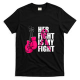 Breast Cancer Awareness Husband Support Squad T-Shirt