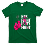 Breast Cancer Awareness Husband Support Squad T-Shirt