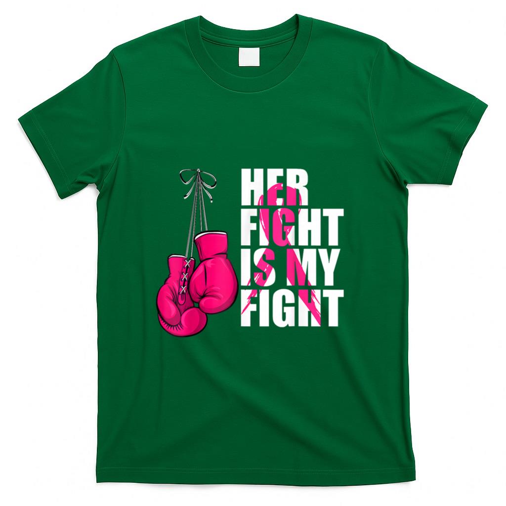 Breast Cancer Awareness Husband Support Squad T-Shirt
